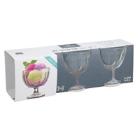 Посуда прочая Excellent Houseware 18302 Set cupe 3buc, D11x12cm, 425ml, sticla