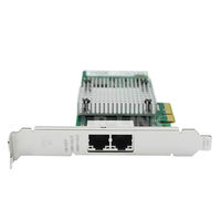 PCI-e Intel Server Adapter I350-T2,  Dual Copper Port 1Gbps