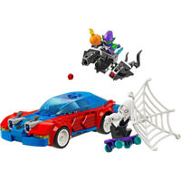 Конструктор Lego 76279 Marvel Mașina de curse Spider-Man și Spiridușul verde al lui Venom