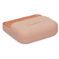 Короб для хранения Jollein 711-001-00090 Cutie din silicon pentru servetele Pale Pink