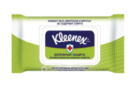 Антибактериальные влажные салфетки Kleenex Protect, 40 шт.