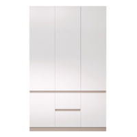 Шкаф Bayro Harmony 1350x2200x550 cu sertare gri piatra