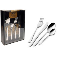 Набор столовых приборов Pinti 54021 Princess Mirror Finish 24buc, inox