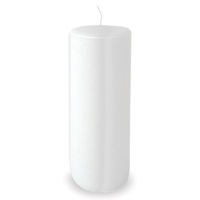 Декор Promstore 45342 Zniczplast Свеча пеньковая Decor 19x7cm, 85часов, белая