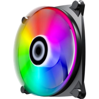 PC Case Fan GAMEMAX GMX-12-CB, 120mm, 28.8dB, 58.8CFM, 1200RPM, Hydraulic bearing, ARGB, 3Pin