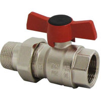Запорная арматура HERZ шаровой кран с голландским 3/4" (02249)