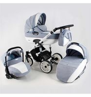 Коляска OTTIS White 3w1 / (Wózek OTTIS White 3w1) OW-06