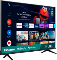 43" LED TV Hisense 43A6G, Black (3840x2160 UHD, SMART TV, MR 120Hz, DVB-T/T2/C/S2)