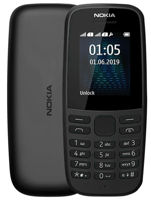 Nokia 105 (2019)  Duos, Black