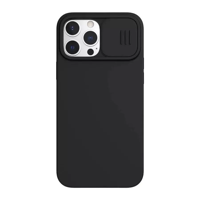 Nillkin Apple iPhone 13 Pro Max, CamShield Silky Magnetic Silicone Case, Elegant Black