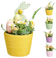 Декор Promstore 49026 Suvenir Compozitie pascala in ghiveci, 12x20cm