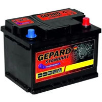 Acumulator auto Gepard Standart 62 AH 600A (240x175x189)