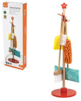 Игрушка Viga 44567 Set de 5 articole pentru menaj, pe suport