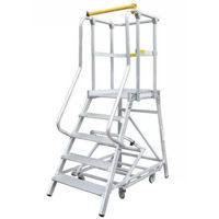 Лестница Lider-Tech LDR1.92 Scara mobila cu platforma, H=3.8m, sarcina max.150kg