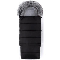 Аксессуар для колясок Feedo 201200 Husa de iarna pentru carucior 4 in 1 Black