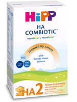 HIPP HA (Lapte praf hipoallergenic) 2 (6+ luni) 350 g