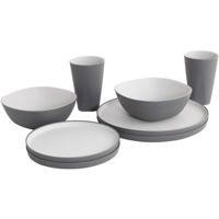 Посуда походная Outwell Set vesela Gala 2 Person Dinner Grey Mist