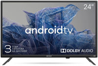 24" LED SMART TV KIVI 24H750NB, 61cm, 1366x768 HD, Android TV, Black