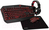 Gaming Keyboard & Mouse & Mouse Pad & Headset SVEN GS-4300