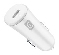 Car Charger Cellular, USB-C, 20W, White