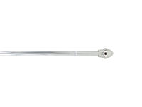 Tija glisanta pentru perdea 75-125cm D12mm Luance, inox