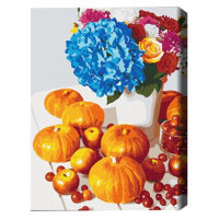 Tablou pe numere BrushMe BS51326FC 40х50cm (fără cutie) Natură moartă cu dovleci