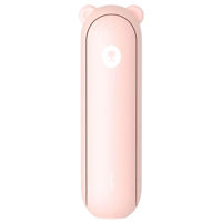 Вентилятор портативный JisuLife F8 Plus, 11-46h, 4500mAh, 3 viteze, Roz (KF2331364)