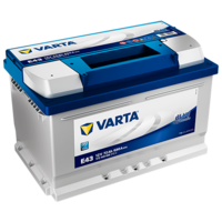 Авто аккумулятор Varta Blue Dynamic E43 (572 409 068)