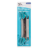 Набор для творчества Mont Marte MMSP0036 Set de cuțite flexibile pentru argilă polimerică Signature, 3buc