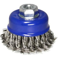 Набор головок, бит, насадок S&R 136256075 Металлическая чашечная щётка 75 мм x M14 d0.5/12250