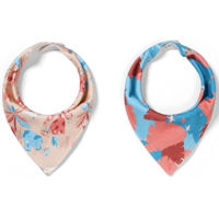 Bavețică BabyOno 0879/14 Barbite cu doua straturi (2buc) 0+ JUNGLE