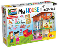Настольная игра Lisciani Giochi 47837 Joc educativ Montessori "Casa mea"