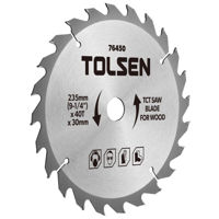 Диск отрезной Tolsen Disc circular pentru lemn 210x30mm 24T (76440)