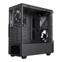 Case ATX GAMEMAX Contac COC, w/o PSU, 1x120 & 1x140mm ARGB fan, TG, 2xUSB 3.0, RGB HUB, Black/Grey