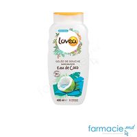 Lovea Gel dus 400ml apa de Cocos (fara sulfati)