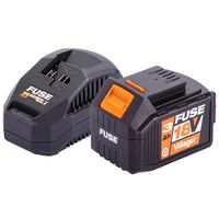 Зарядные устройства и аккумуляторы Villager SET 18V 3.0Ah+2.4A