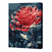 Картина по номерам Ideyka KHO3285 30x40cm Eco, Floare de cristal