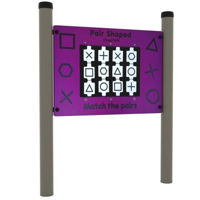 Accesoriu pentru teren de joacă PlayPark 4552 Panou interactiv Pair Shaped