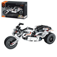 Конструктор iM.Master 5814 Motocicletă de curse, Mechanical Master, cu inerție, 198pcs