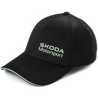 Îmbrăcăminte sport Skoda Șapcă de baseball neagră Motorsport 6U0084300C