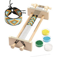 Набор для творчества Knorr Prandell Dispozitiv pentru țesutul mărgelelor din lemn