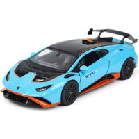 Машина Rastar 64300 Die cast 1:32 Lamborghini Huracan STO, albastra, 58255