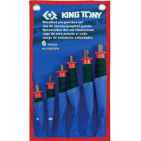 Набор ручных инструментов King Tony 1006GPN набор выколоток с рукояткой 6 пр.