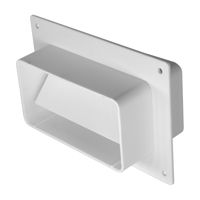 cumpără Placa perete cu conector bilateral si clapeta antiretur din plastic pentru tub plat 55 x 220 mm KFV25  EUROPLAST în Chișinău