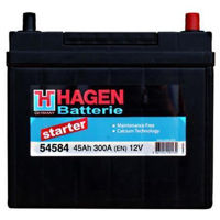 Автомобильный аккумулятор Hagen 54584 Starter