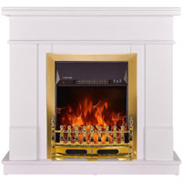 Камин электрический ArtFlame Rodos & Galileo gold, 1000x1034x300 mm, Alb