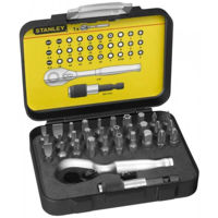 Набор головок, бит, насадок Stanley 1-13-904 set de biti Expert