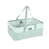 Geanta-organizator pentru scutece si accesorii KikkaBoo Bear with me Mint