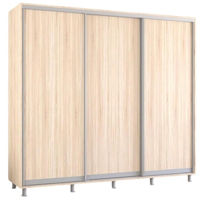 Шкаф Mobildor-Lux Aron uși glisante din PAL (240x60x220H cm) Sonoma