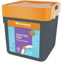 Химия для бассейна Steinbach 752605 Tablete multifuncționale de clor 200 g Quattro tabs, treapta 3, ambalaj 5 kg